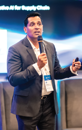 Speaker presenting